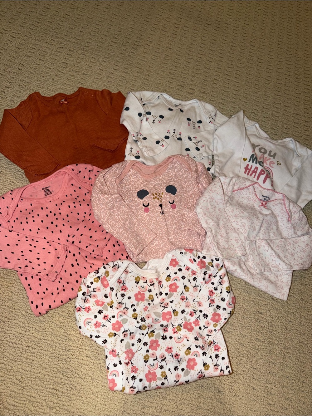 Gerber and Carters 12 Month Bundle